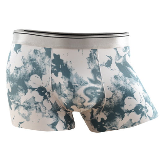 Boxers Hombre Estampado Floral Seda de Hielo Cintura Media Transpirables - Image 35