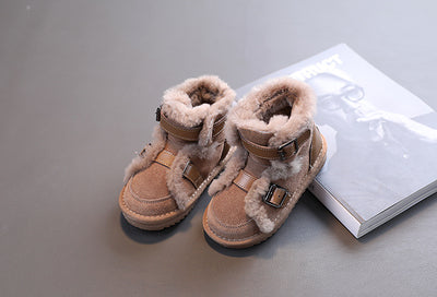 Botas Cortas para Niña con Lana Genuina y Suela Antideslizante - Image 16
