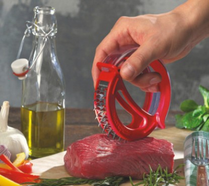 Ablandador de Carne 4 en 1 con 48 Cuchillas de Acero Inoxidable - Image 2