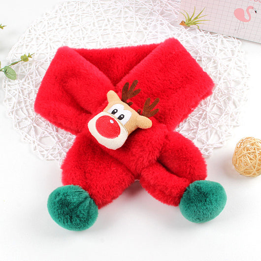 Babero Navideño Infantil con Pelaje Sintético de Conejo - Diseño Cartoon Unisex - Image 15