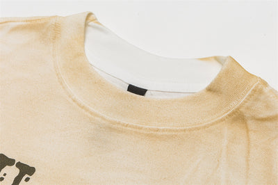 Camiseta Suelta con Estampado de Letras Unisex - Image 15