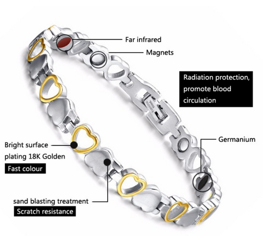 Pulsera Magnética de Acero Titanio - Image 3