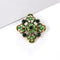 Alloy rhinestone Pequeño pin brooch costume 1 Estilo
