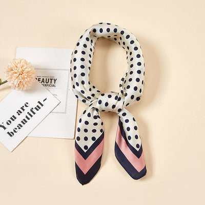Pañuelo Multiusos Estampado de Lunares para Mujer - Image 15