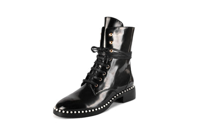Botas Martin con Cordones Estilo Británico para Mujer - Otoño - Image 11