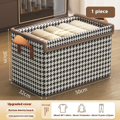 Caja Organizadora de Ropa Plegable de Gran Capacidad con Estructura de Acero - Image 4