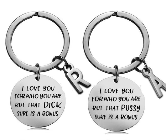 Llavero de Pareja 26 Letras - Regalo Perfecto para Navidad y San Valentín - Image 3