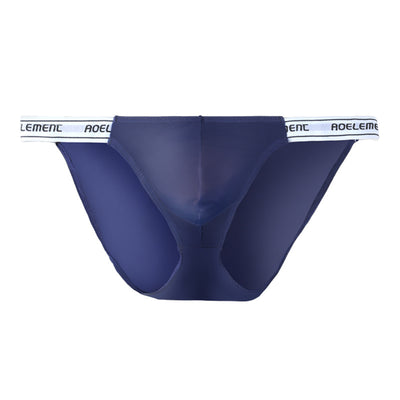 Tanga Deportiva Elástica de Seda Helada para Hombre - Cintura Baja - Image 4