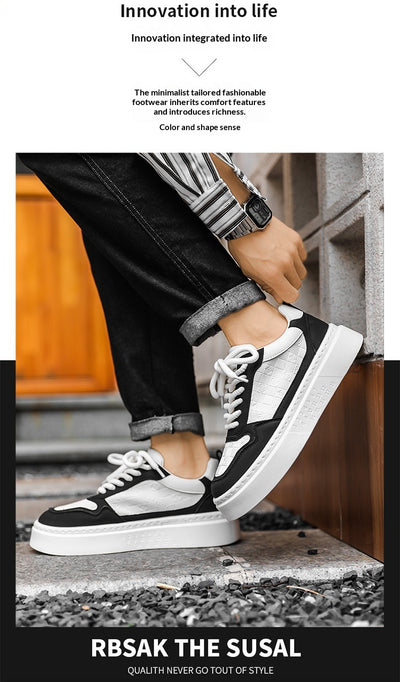 Tenis Blancos Casuales Elevadores de Altura para Hombre - Image 14