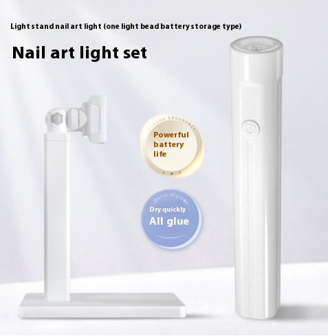 Soporte Giratorio Multifuncional para Manicura con Lámpara LED - Image 14