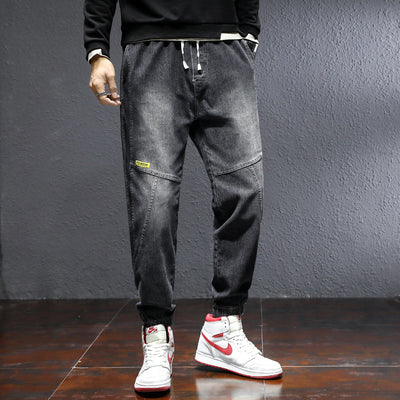 Pantalones Harem Elásticos Talla Grande para Hombre con Stretch - Image 12