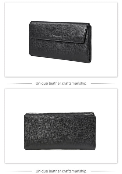 Billetera de Cuero Genuino Premium - Cartera Manual de Piel de Res - Image 27