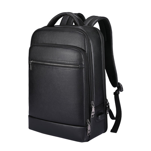 Mochila Ejecutiva de Cuero para Laptop - Estilo Profesional - Image 5