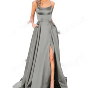 Vestido Largo Ajustado con Hombros Descubiertos para Damas de Honor y Eventos - Image 23