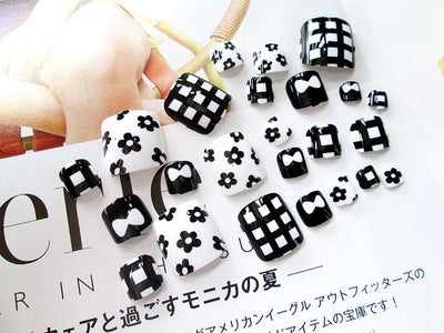 Uñas Acrílicas Artificiales Pro 24 Piezas Adhesivas - Image 5
