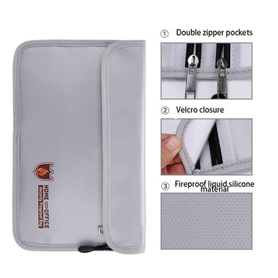 Caja de Almacenamiento Resistente al Fuego e Impermeable para Documentos y Valores - Image 2