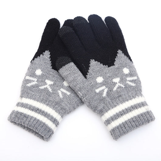 Guantes Tejidos para Parejas con Pantalla Táctil - Image 10