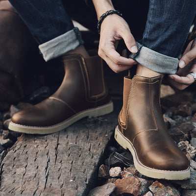Botas Chelsea Dr Martens Estilo Británico Casual para Hombre - Image 5