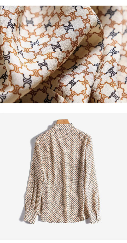 Blusa Suelta Fusión Parisina y Hong Kong - Top Chic Moderno - Image 9