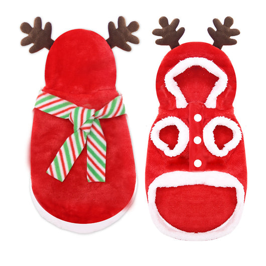 Suéter Navideño para Perros - Reno, Árbol y Papá Noel - Image 4