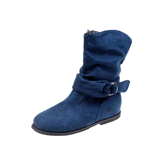 Zapatos de Ante con Punta Redonda - Colección Nueva Temporada Europa y América - Image 11