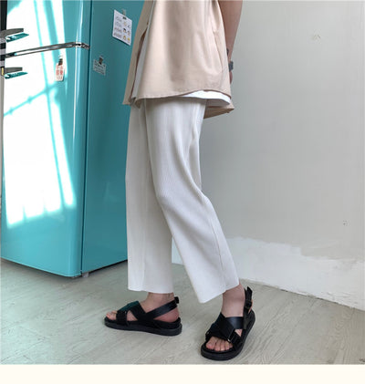 Pantalones Sueltos con Pliegues - Comodidad y Estilo Moderno - Image 24