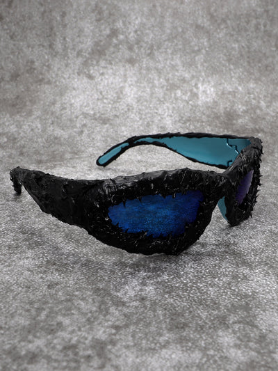 Gafas de Sol Cat Eye Punk con Estilo Unisex - Protección UV y Personalidad - Image 16