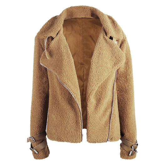 Abrigo Suéter Teddy Peluche para Mujer - Image 18