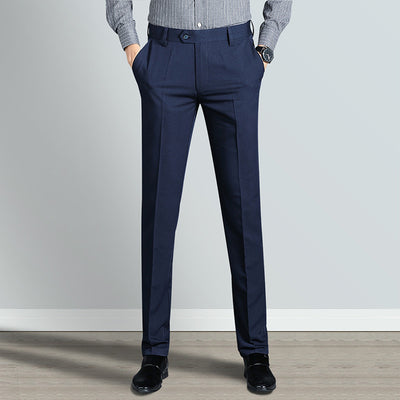 Pantalones Slim Rectos con Estiramiento Cuádruple - Image 34