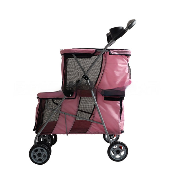 Carrito Plegable Ultraligero para Mascotas Pequeñas