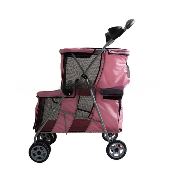 Carrito Plegable Ultraligero para Mascotas Pequeñas
