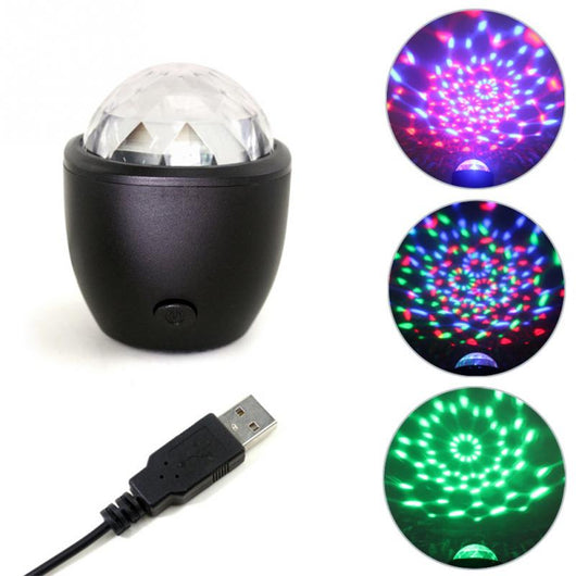 Bola de Luz LED Cristal Mágica para Fiestas - Image 2