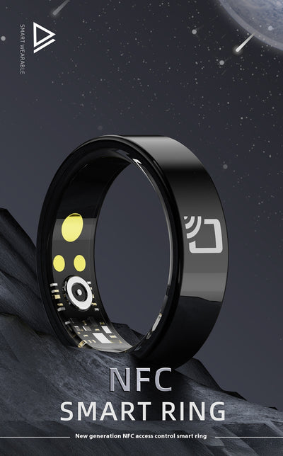 Anillo Inteligente de Cerámica con Monitor de Frecuencia Cardíaca y Oxígeno - Image 7