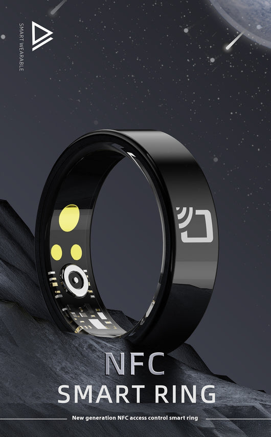 Anillo Inteligente de Cerámica con Monitor de Frecuencia Cardíaca y Oxígeno - Image 7