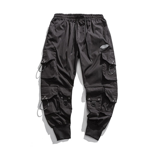 Pantalones Holgados Hip Hop para Hombre - Estilo Paratrooper - Image 2