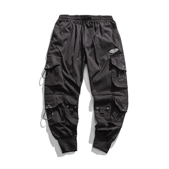 Pantalones Holgados Hip Hop para Hombre - Estilo Paratrooper