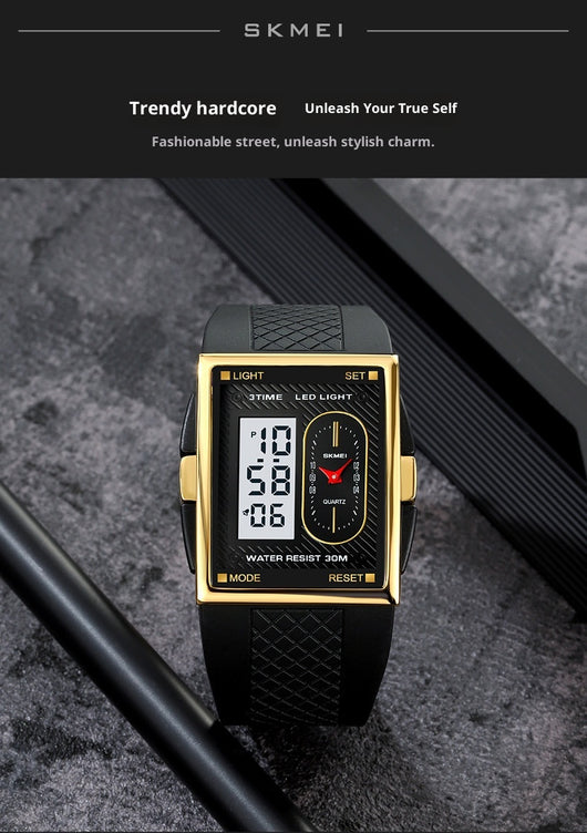 Reloj Deportivo Inteligente Dual para Estudiantes - Resistente al Agua - Image 19