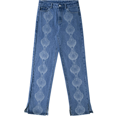 Jeans para Mujer con Cortes y Dobladillo Quemado - Image 5