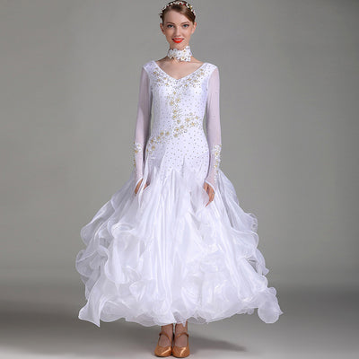 Vestido de Danza Moderna Estándar Nacional para Presentaciones - Image 5