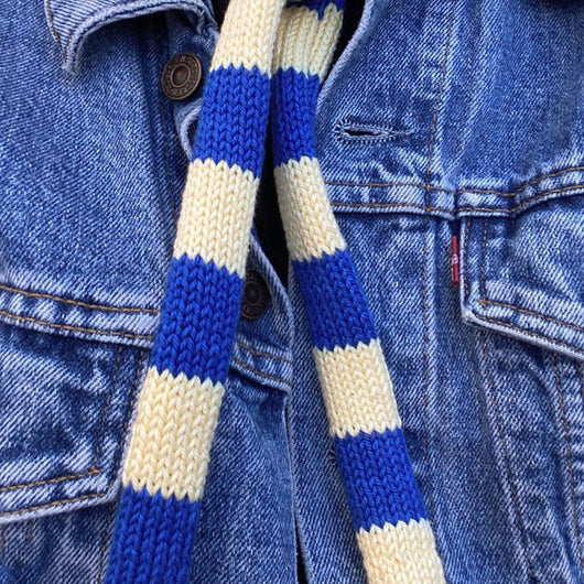 Pañuelo Rayado Minimalista de Algodón Fino - Image 8