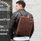 Mochila de Cuero Genuino para Hombre - Diseño Minimalista y Funcional