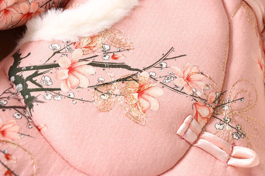 Chaqueta Acolchada de Algodón Grueso Estilo Chino para Mujer - Image 11