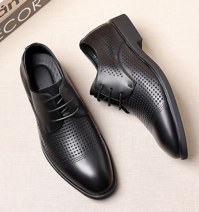 Zapatos de Cuero Casuales para Hombre con Suela Blanda - Estilo Ejecutivo - Image 10