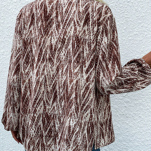 Blusa Mujer Otoño con Lazo Mangas Largas - Image 4
