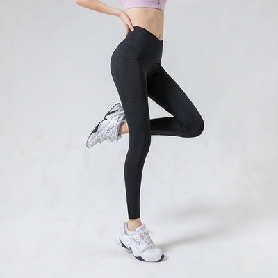 Pantalones Yoga Cintura V Ajustados para Mujer - Image 6