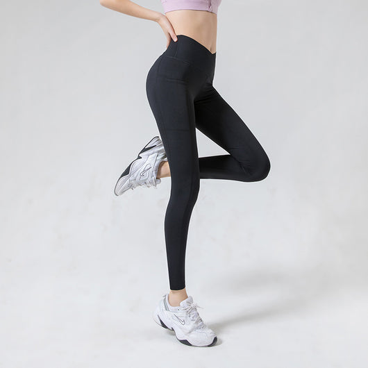Pantalones Yoga Cintura V Ajustados para Mujer - Image 6