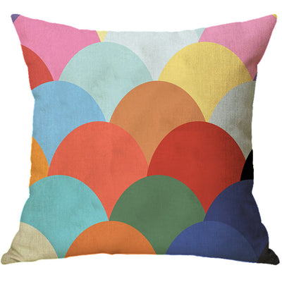 Funda de Almohada con Letras Geométricas Clásicas - Image 16