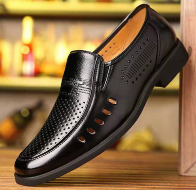 Zapatos de Cuero Casuales para Hombre - Resistentes y Profesionales - Image 4