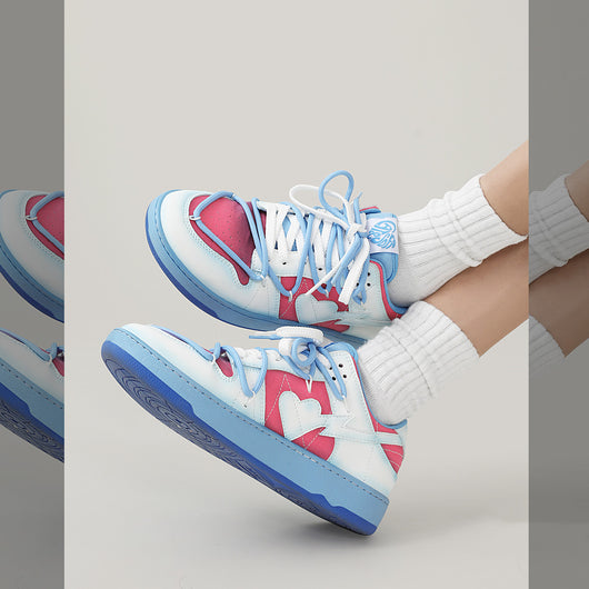 Zapatillas Deportivas Unisex con Diseño Corazón Love Degradado - Image 5