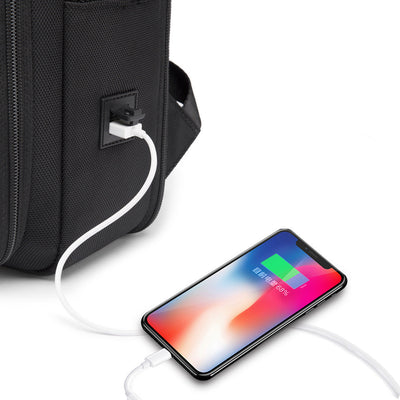 Mochila de Viaje para Laptop con Carga USB - Bolso Ejecutivo Resistente - Image 2